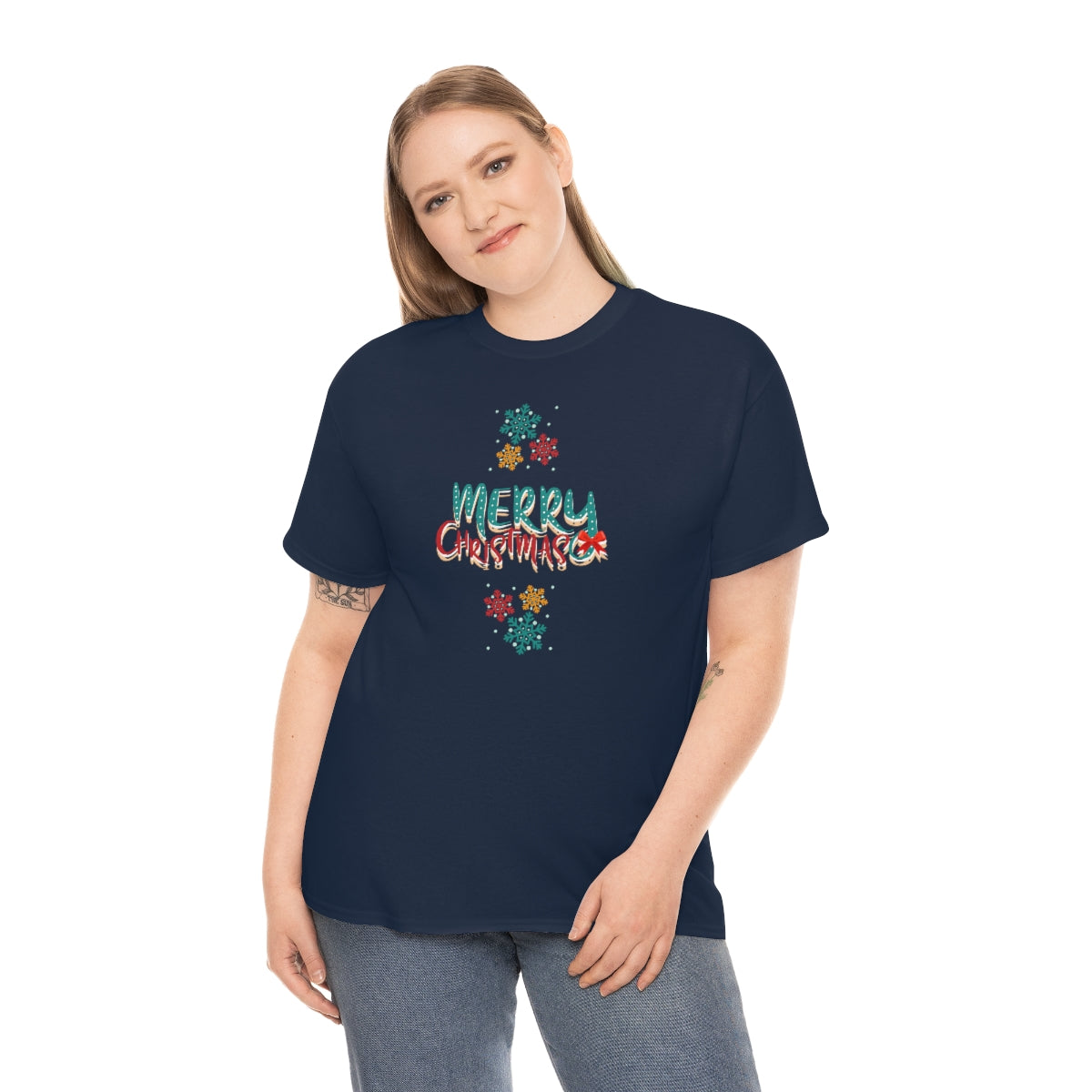 "Merry Christmas" Unisex Heavy Cotton Tee
