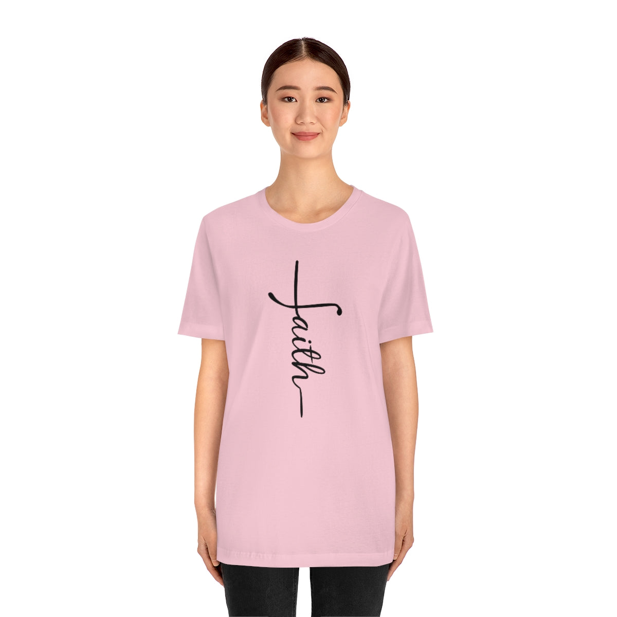 "Faith" Unisex Jersey Short Sleeve Tee
