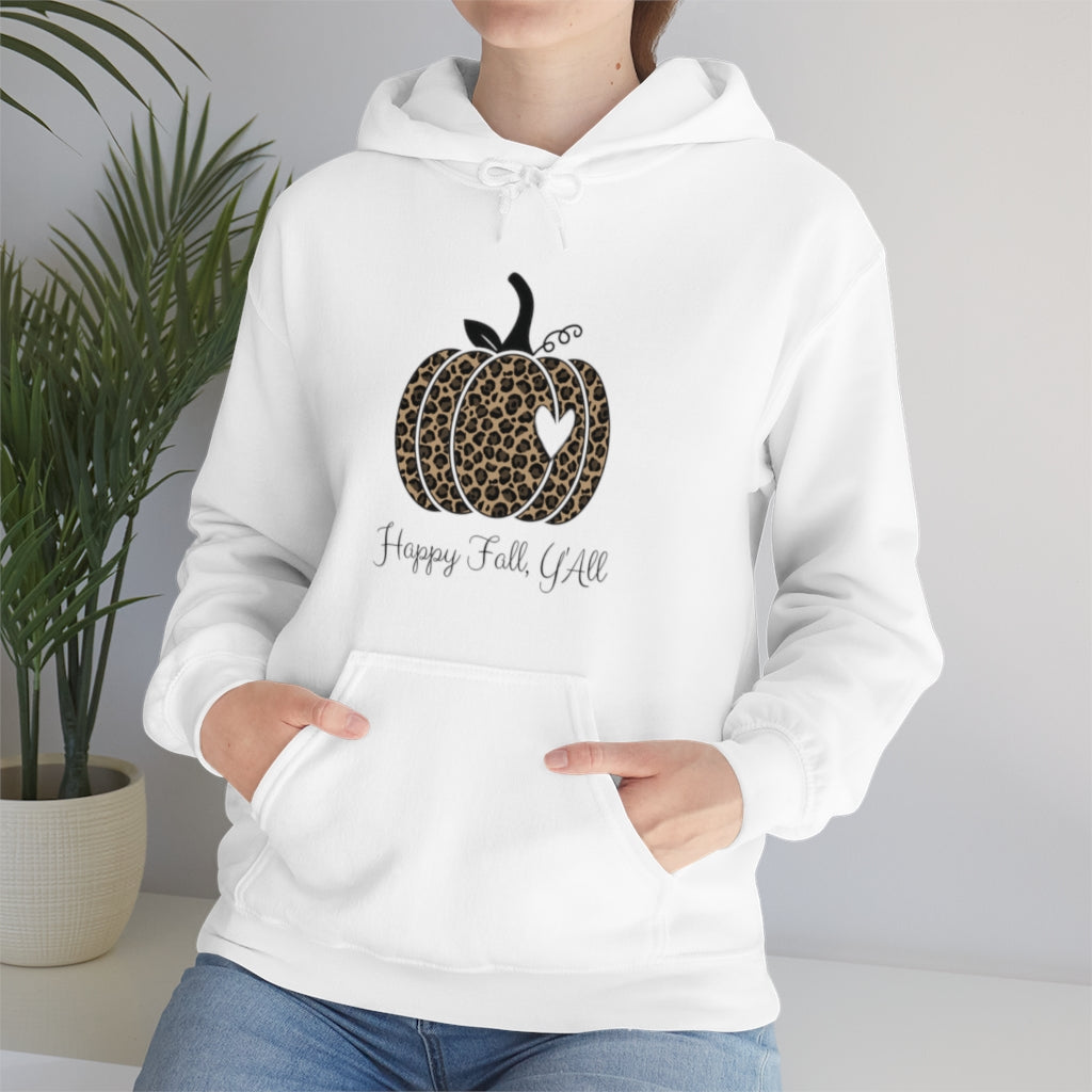 Happy Fall Y'all Unisex Heavy Blend™ Hooded Sweatshirt