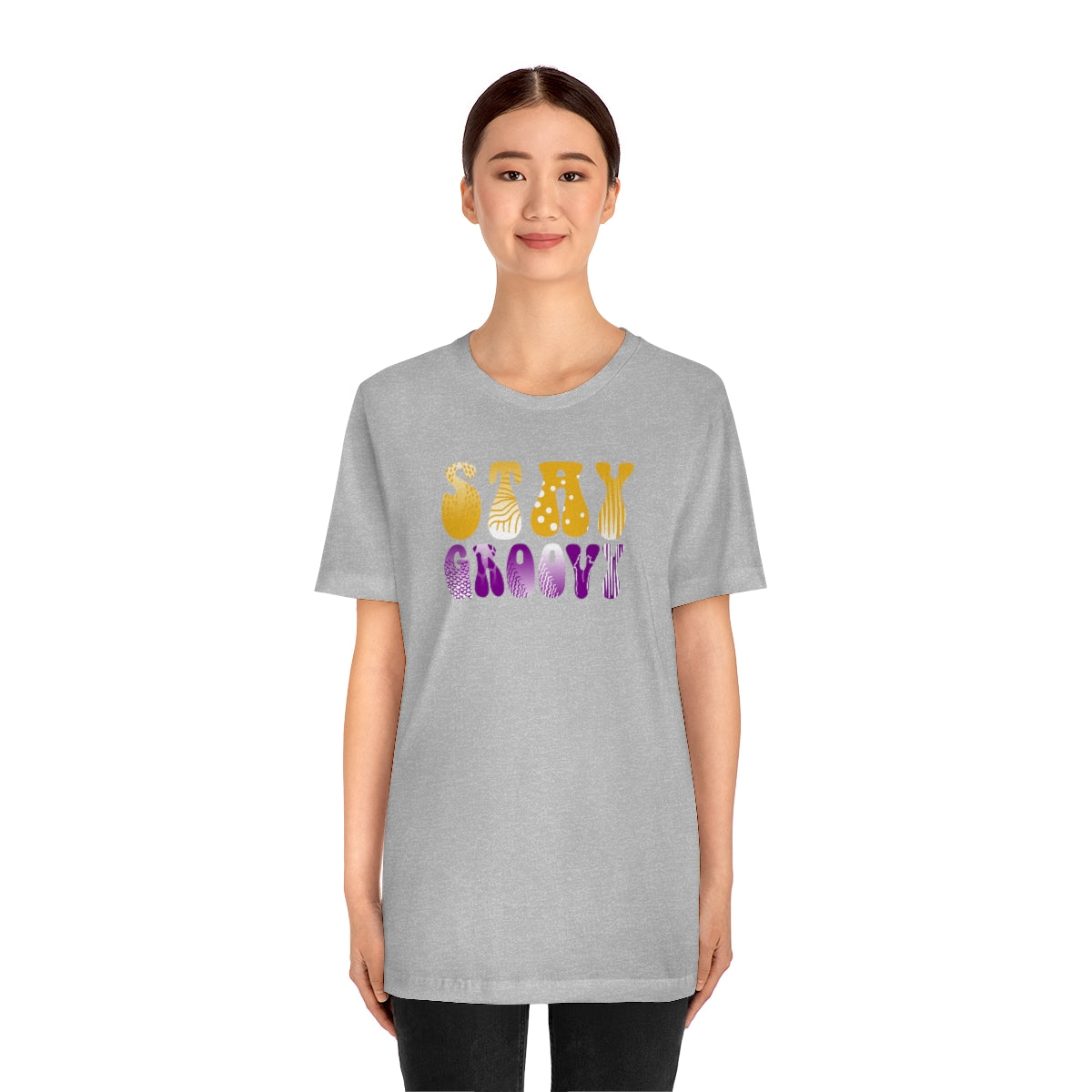 Stay Groovy Unisex Jersey Short Sleeve Tee