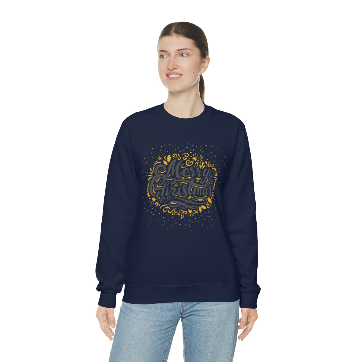 "Merry Christmas" Unisex Heavy Blend™ Crewneck Sweatshirt