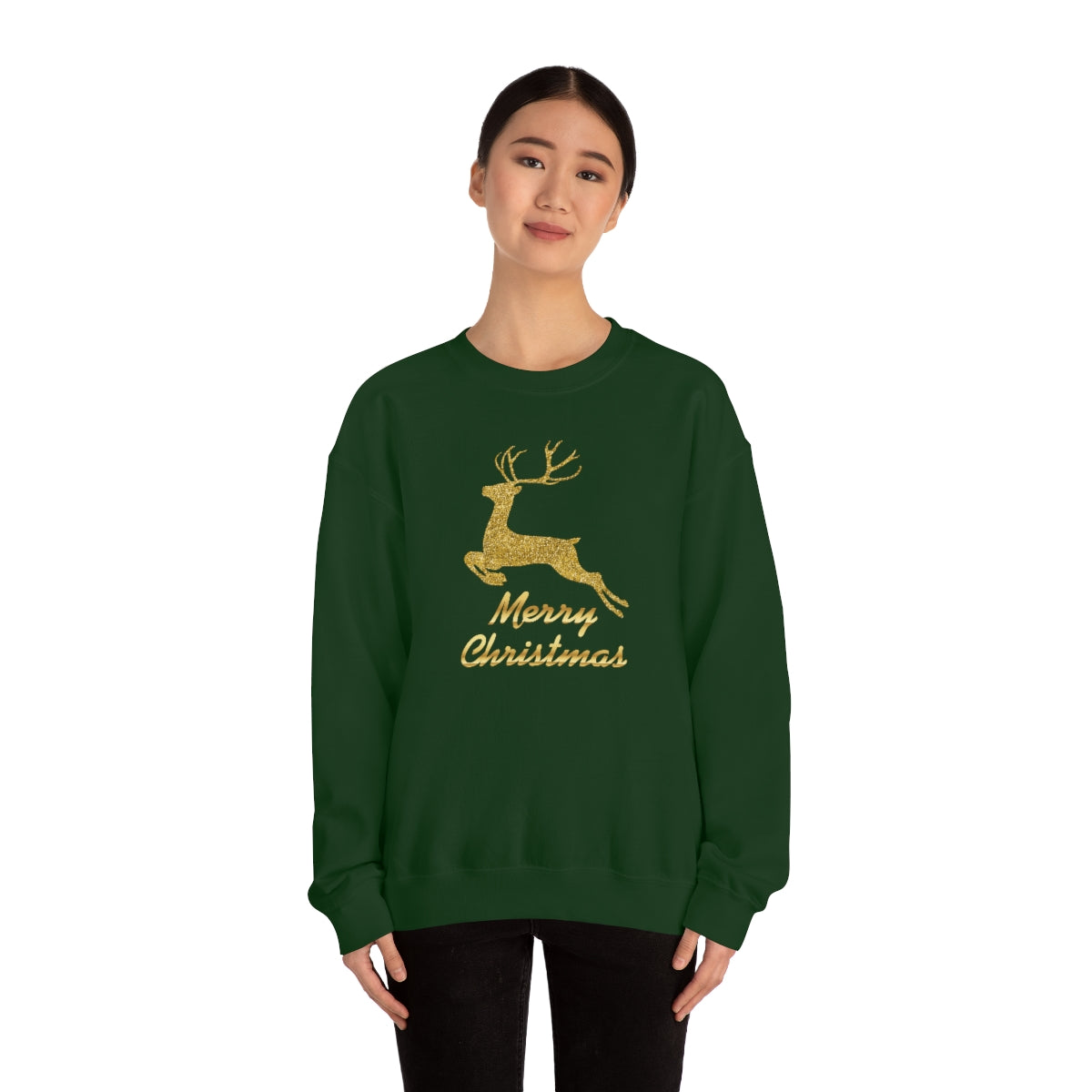 "Merry Christmas" Unisex Heavy Blend™ Crewneck Sweatshirt