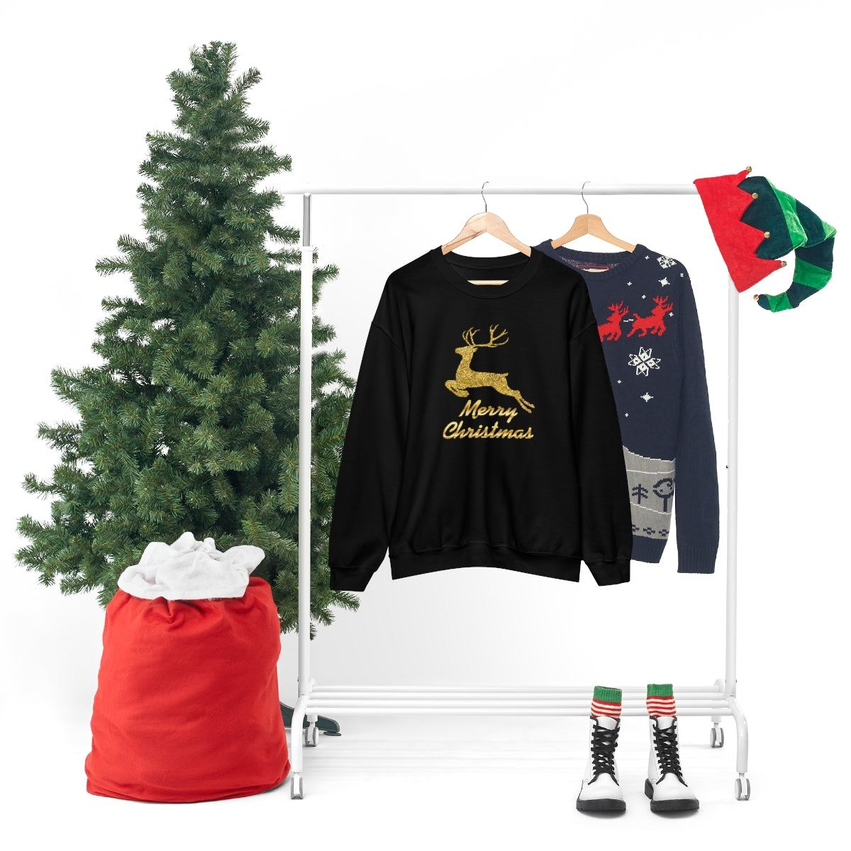 "Merry Christmas" Unisex Heavy Blend™ Crewneck Sweatshirt