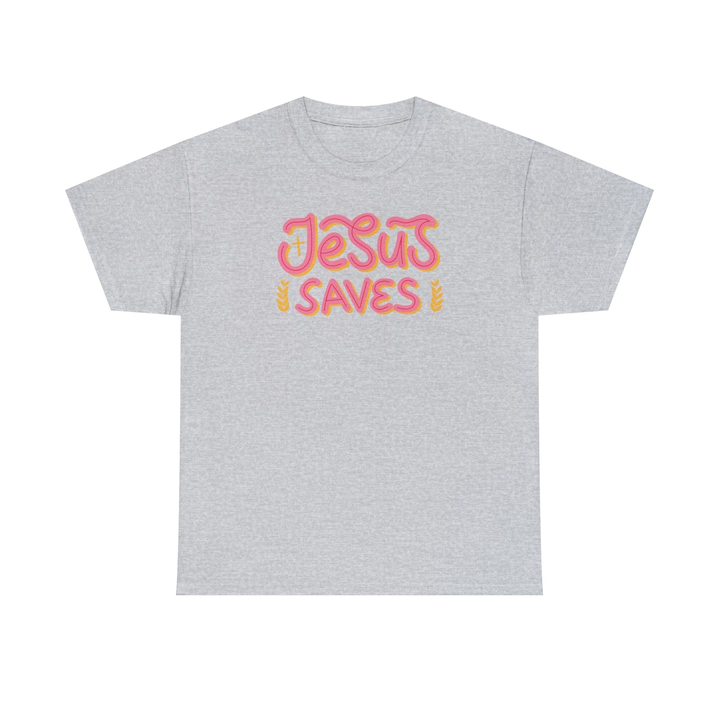 "Jesus Saves" Unisex Heavy Cotton Tee