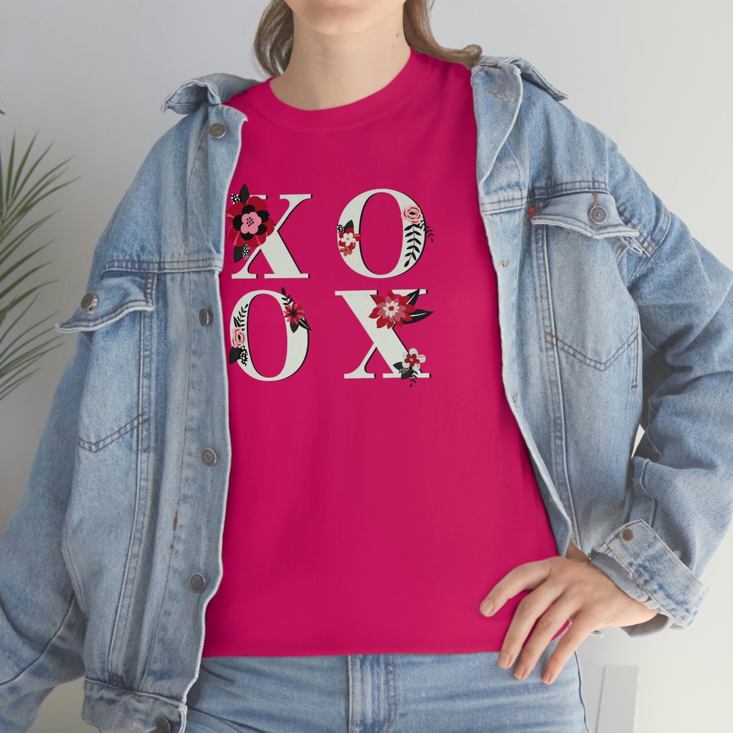 "XO OX" Unisex Heavy Cotton Tee