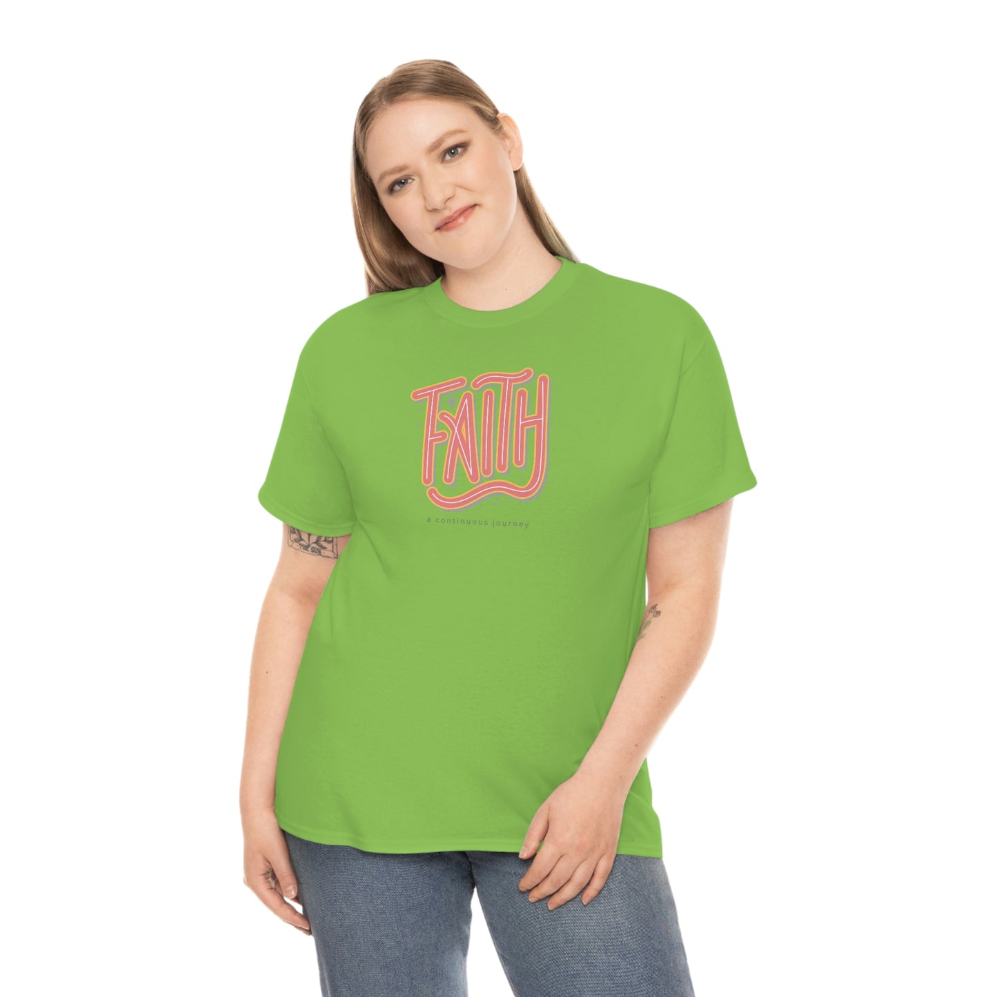 "Faith" Unisex Heavy Cotton Tee
