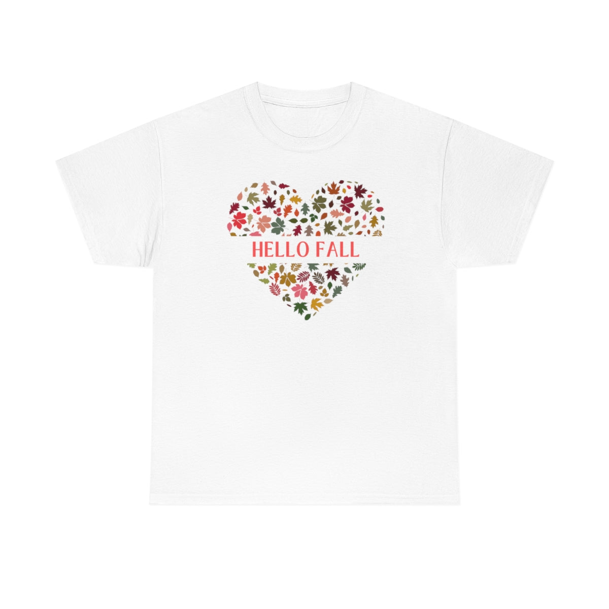 Hello Fall Unisex Heavy Cotton Tee