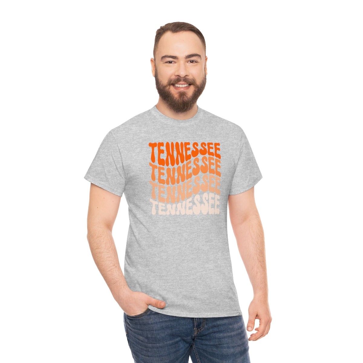 "Tennessee Fade" Unisex Heavy Cotton Tee