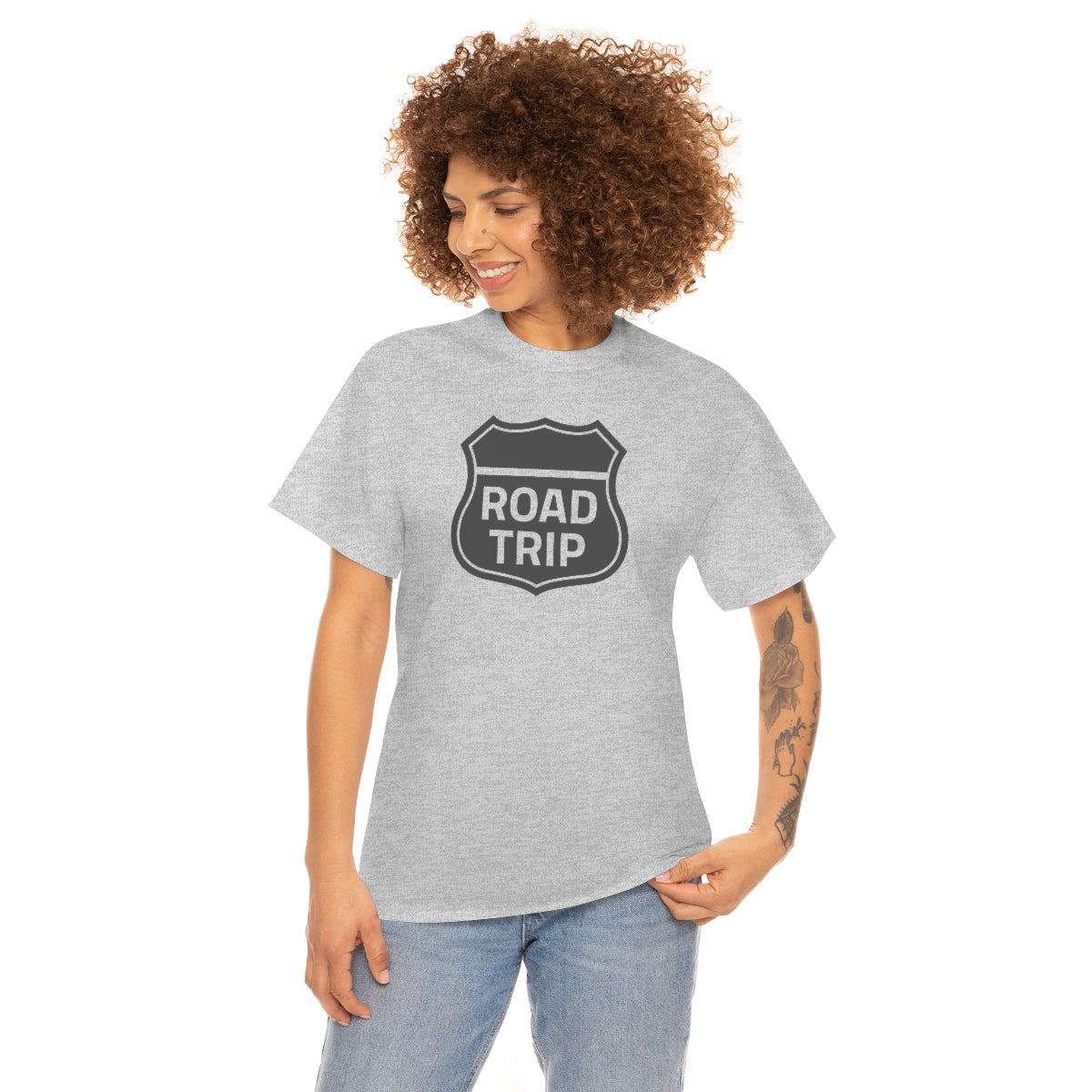 "Road Trip" Unisex Heavy Cotton Tee