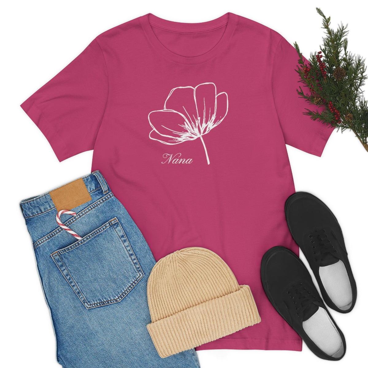 "Nana" Unisex Jersey Short Sleeve Tee
