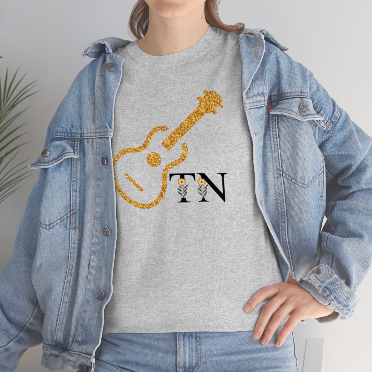 "Guitar" Unisex Heavy Cotton Tee