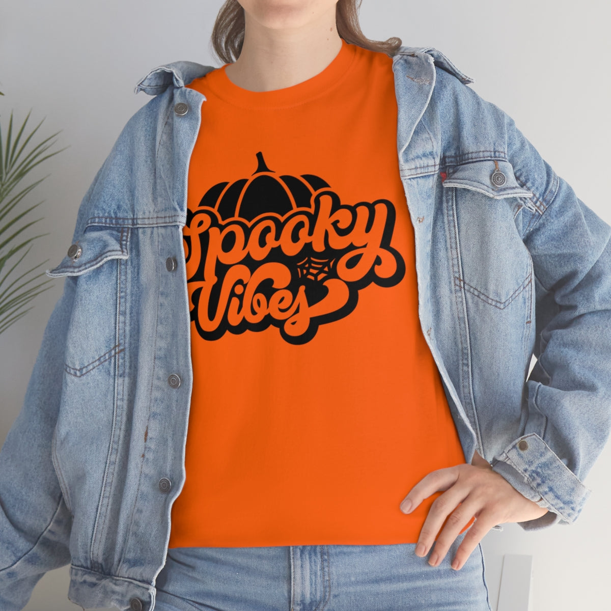 "Spooky Vibes" Unisex Heavy Cotton Tee