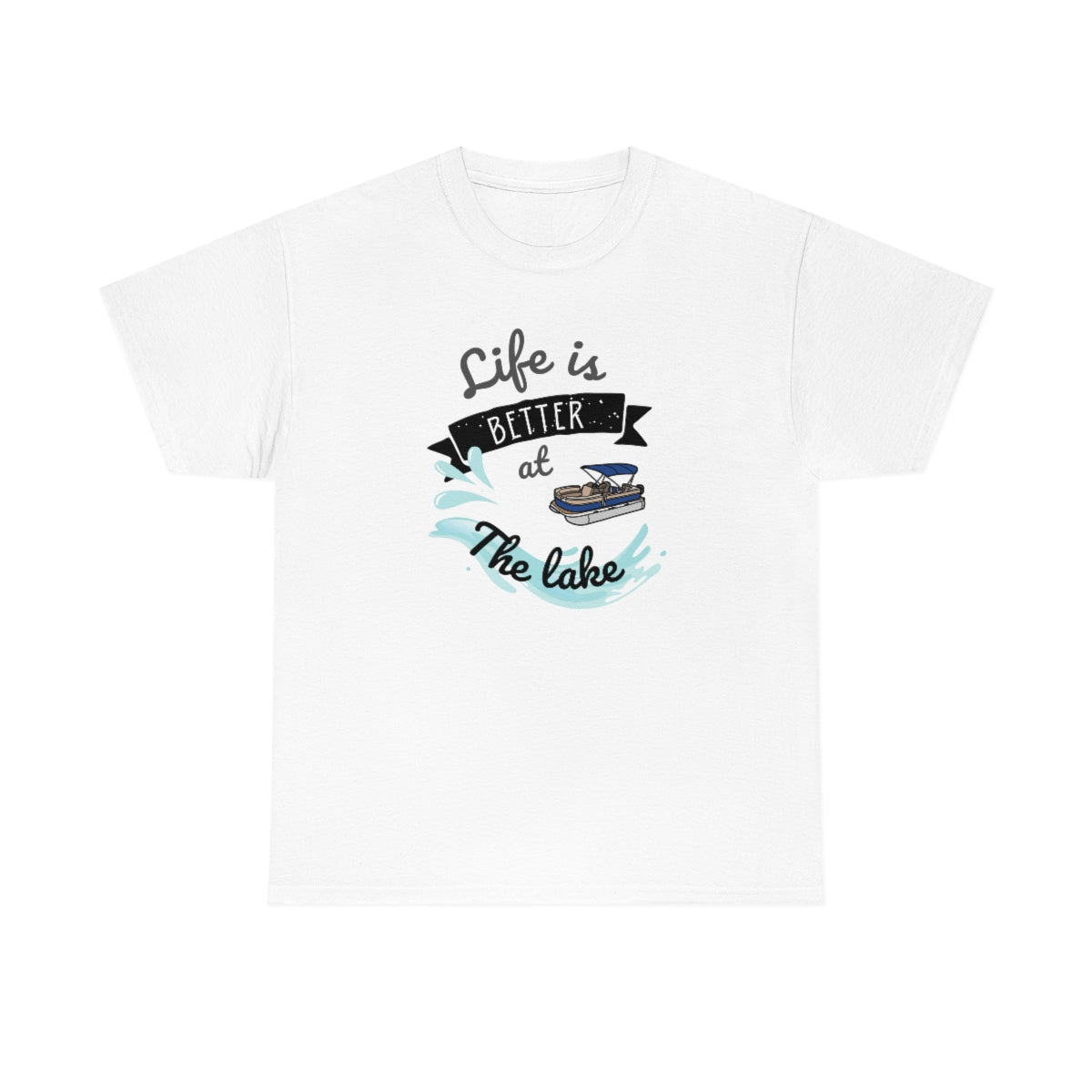 Life is Better at the Lake Unisex Heavy Cotton Tee