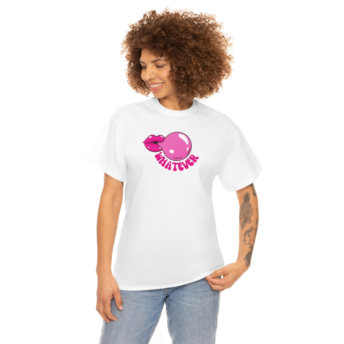 "Whatever" Unisex Heavy Cotton Tee