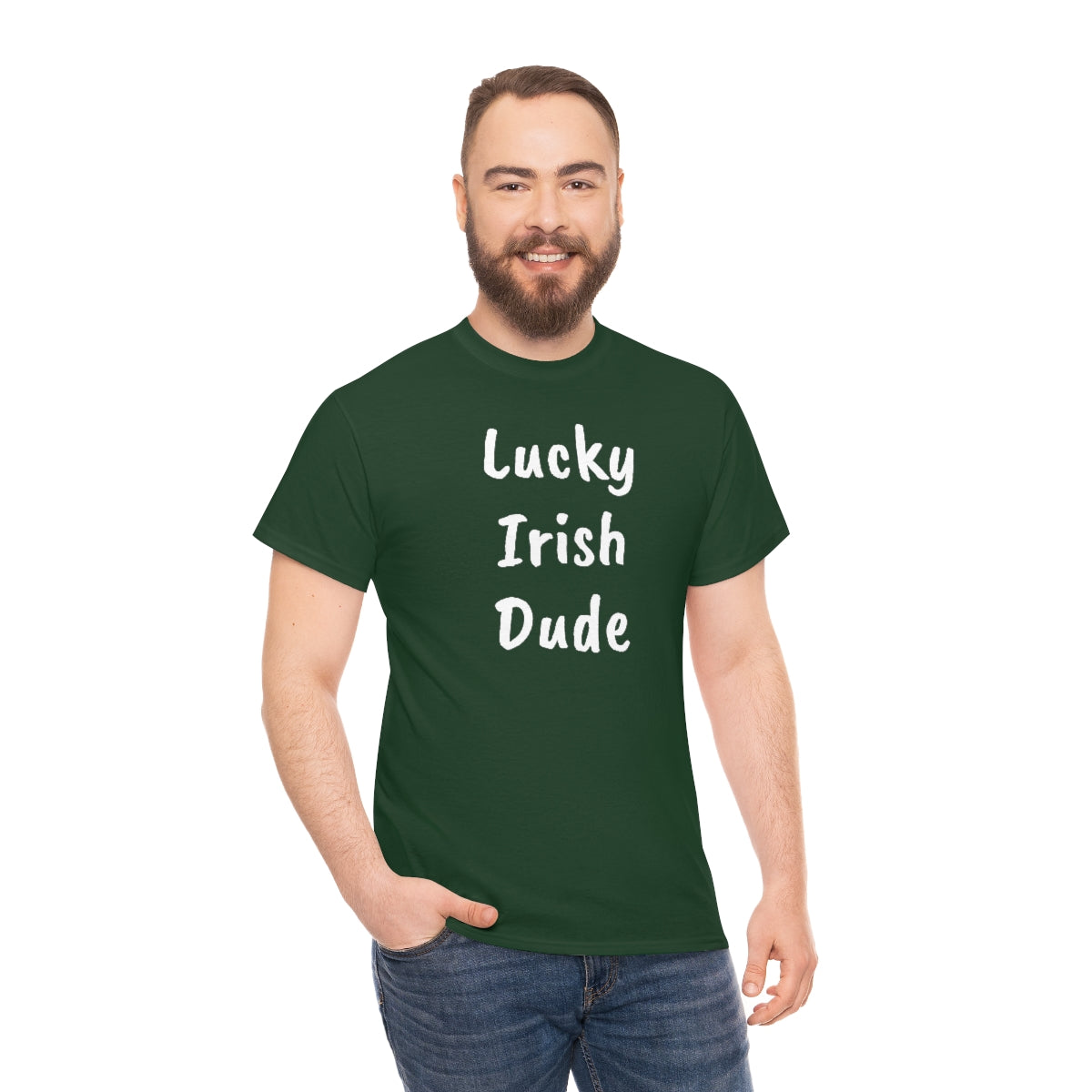 Lucky Irish Dude Unisex Heavy Cotton Tee