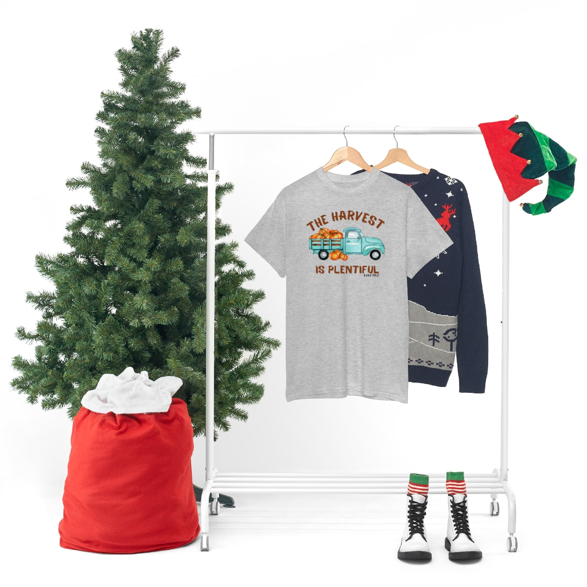The Harvest is Plentiful Unisex Heavy Cotton Tee