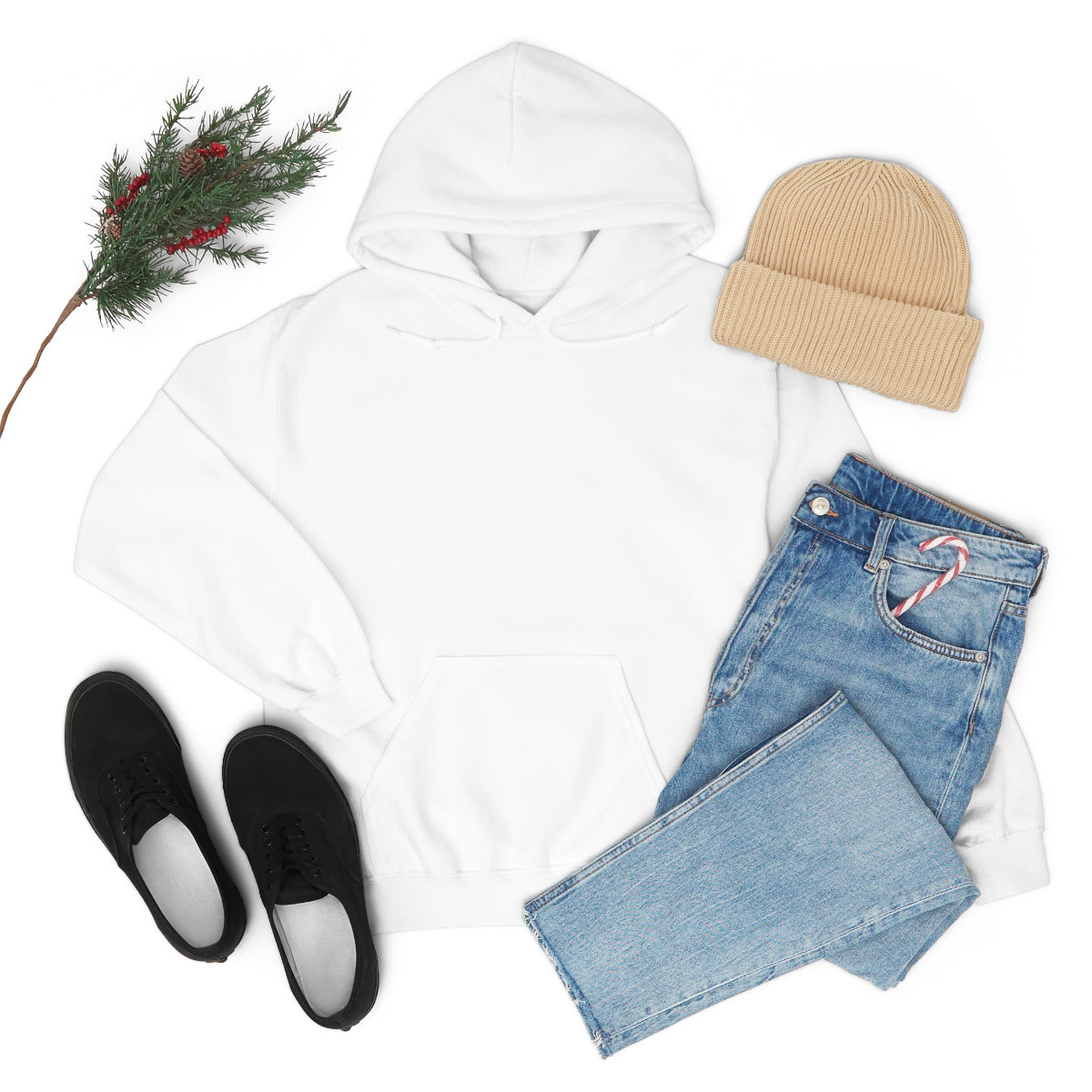 "Merry Christmas" Unisex Heavy Blend™ Hooded Sweatshirt