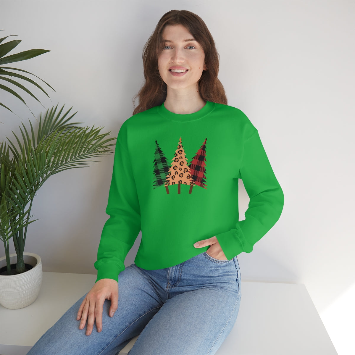 "Christmas Trees" Unisex Heavy Blend™ Crewneck Sweatshirt