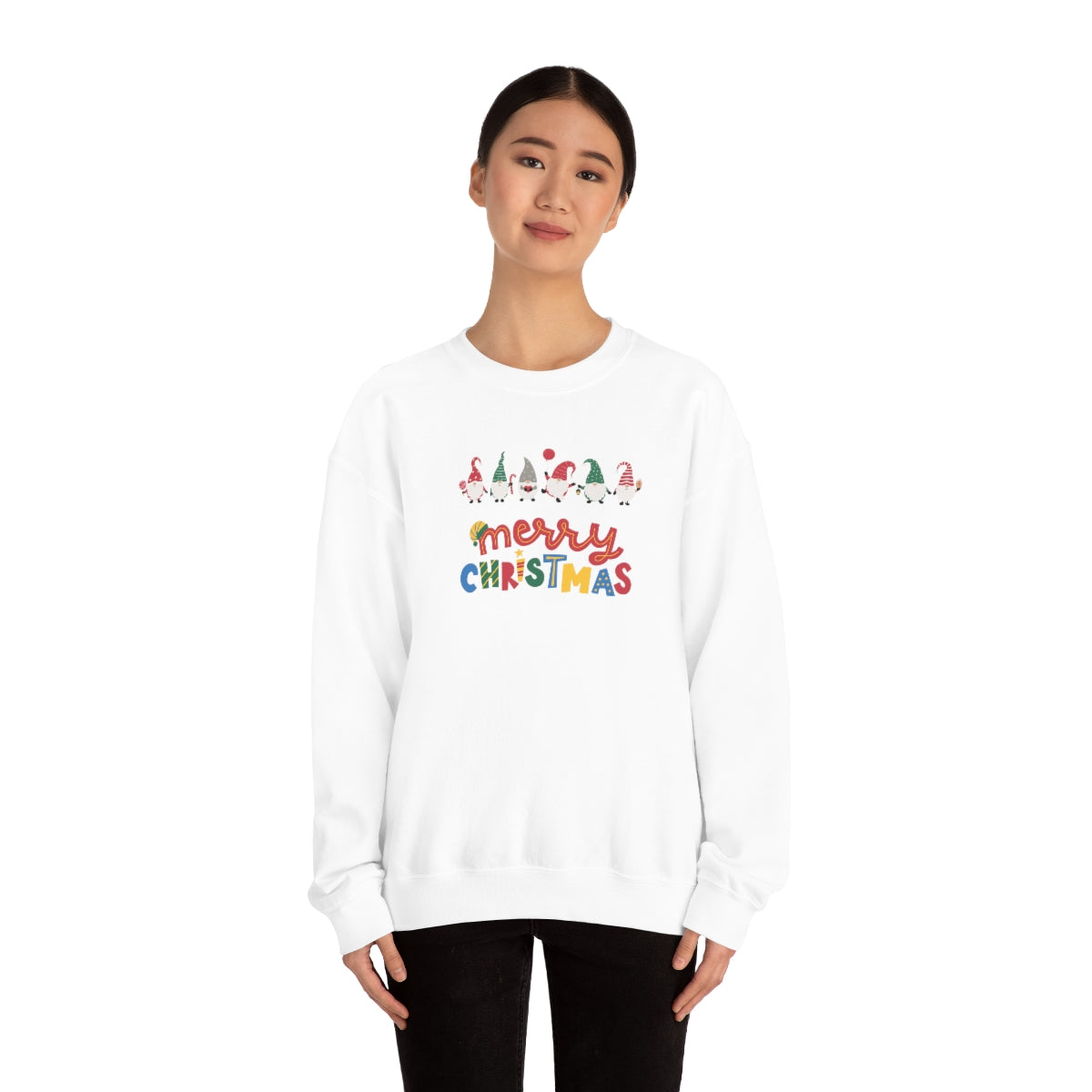 "Merry Christmas" Unisex Heavy Blend™ Crewneck Sweatshirt