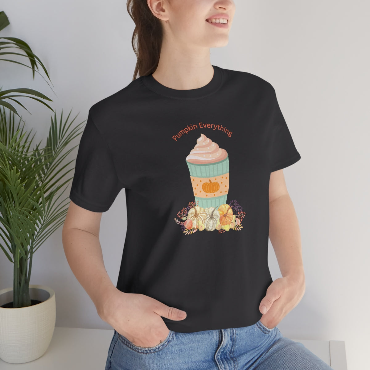 "Pumpkin Everything" Unisex Jersey Short Sleeve Tee