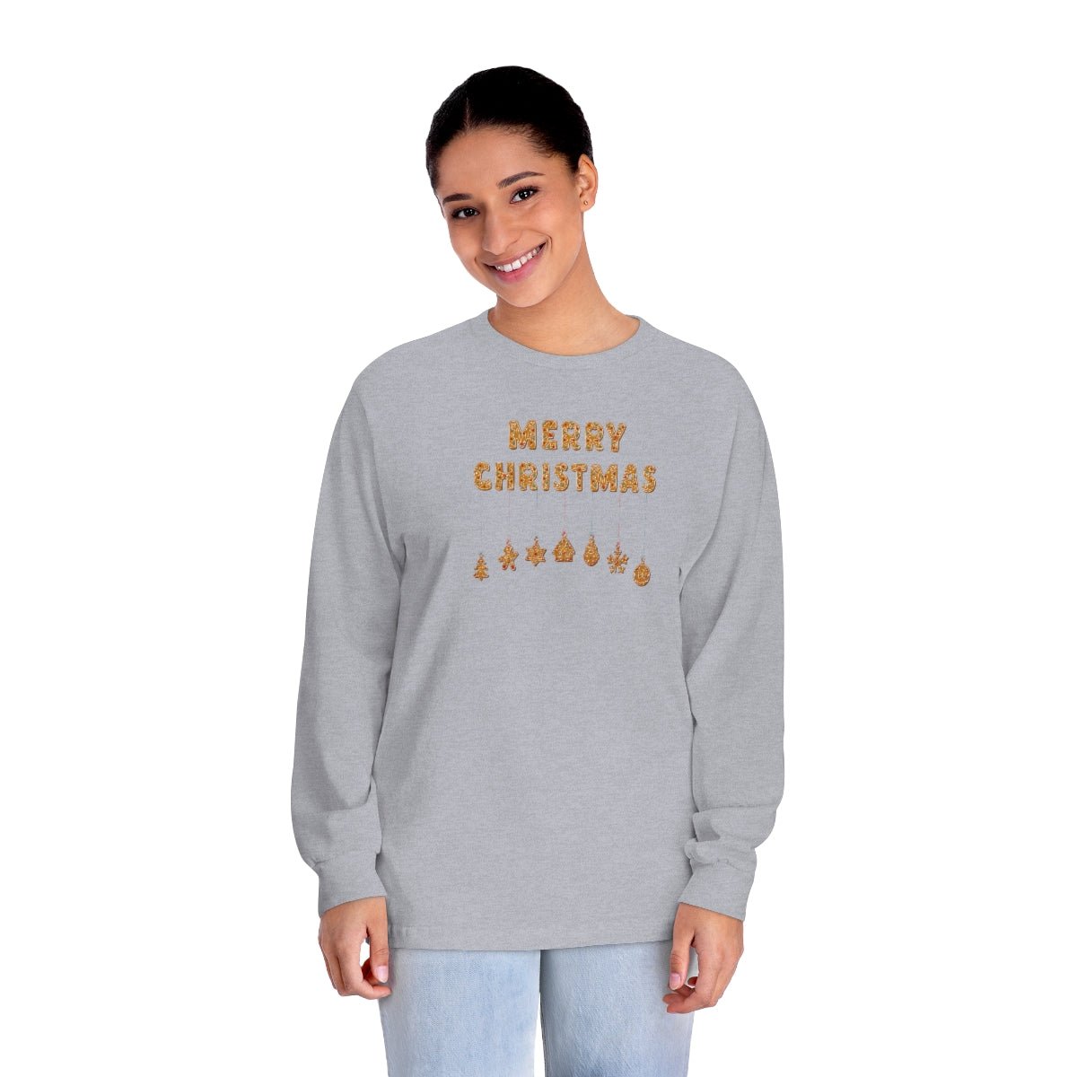 "Merry Christmas" Unisex Classic Long Sleeve T-Shirt