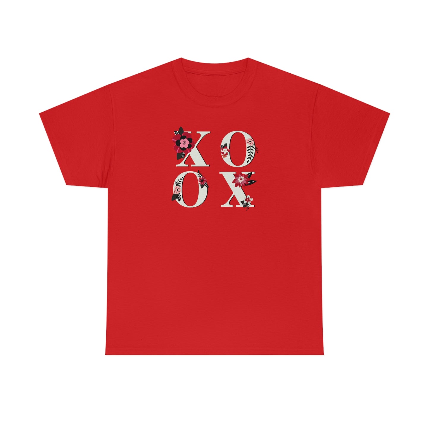 "XO OX" Unisex Heavy Cotton Tee
