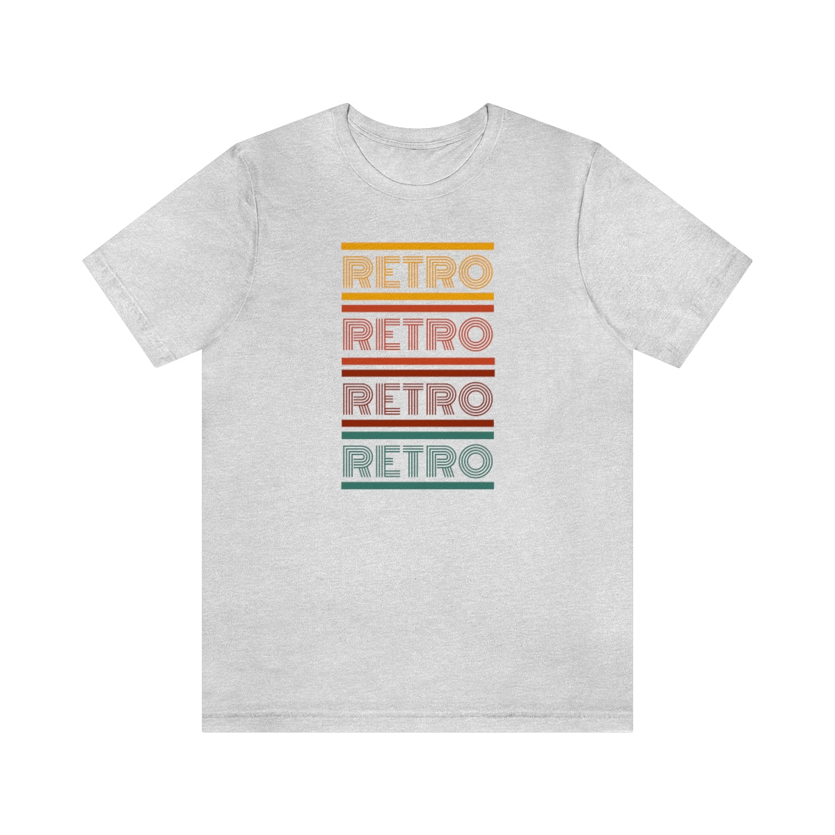 Retro Unisex Jersey Short Sleeve Tee