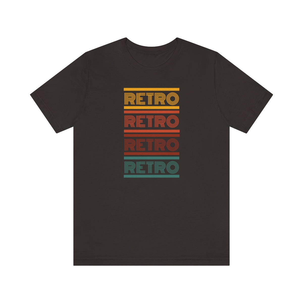 Retro Unisex Jersey Short Sleeve Tee
