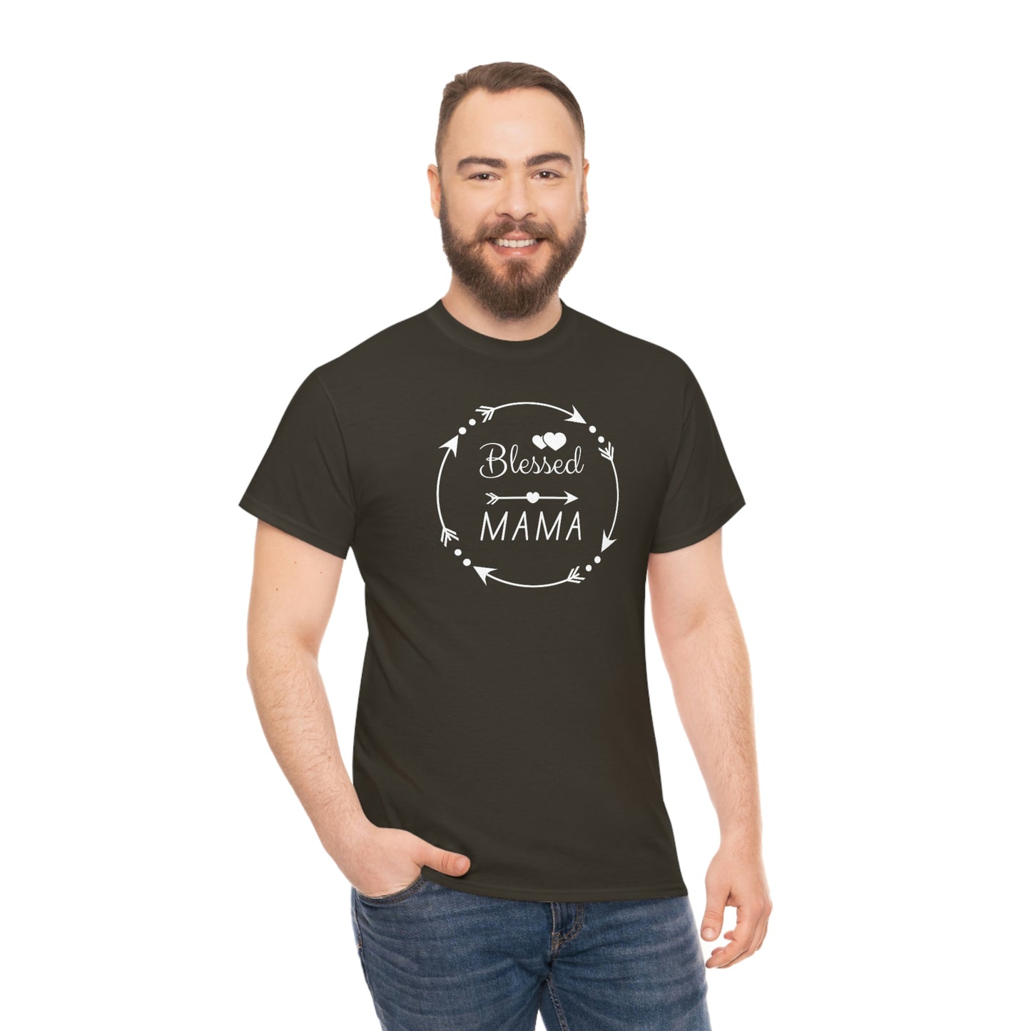 "Blessed Mama" Unisex Heavy Cotton Tee