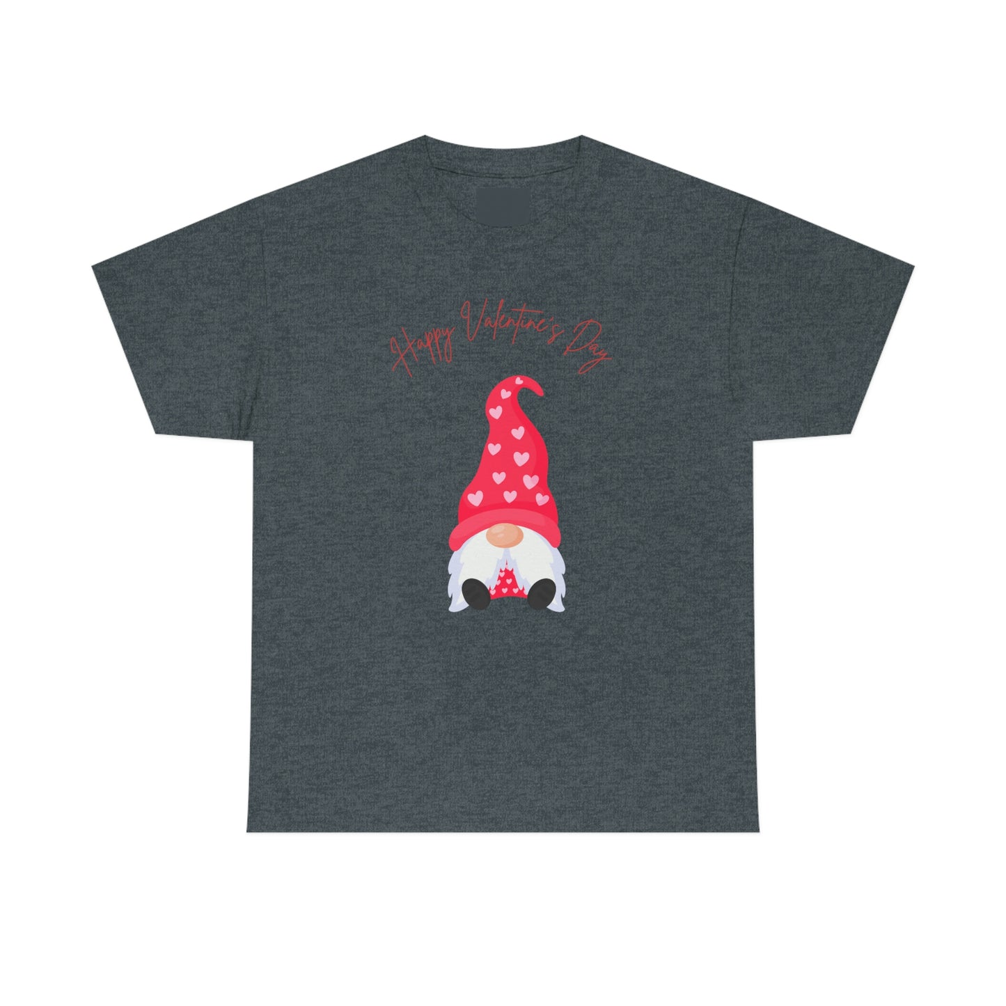 "Happy Valentine's Day" Unisex Heavy Cotton Tee