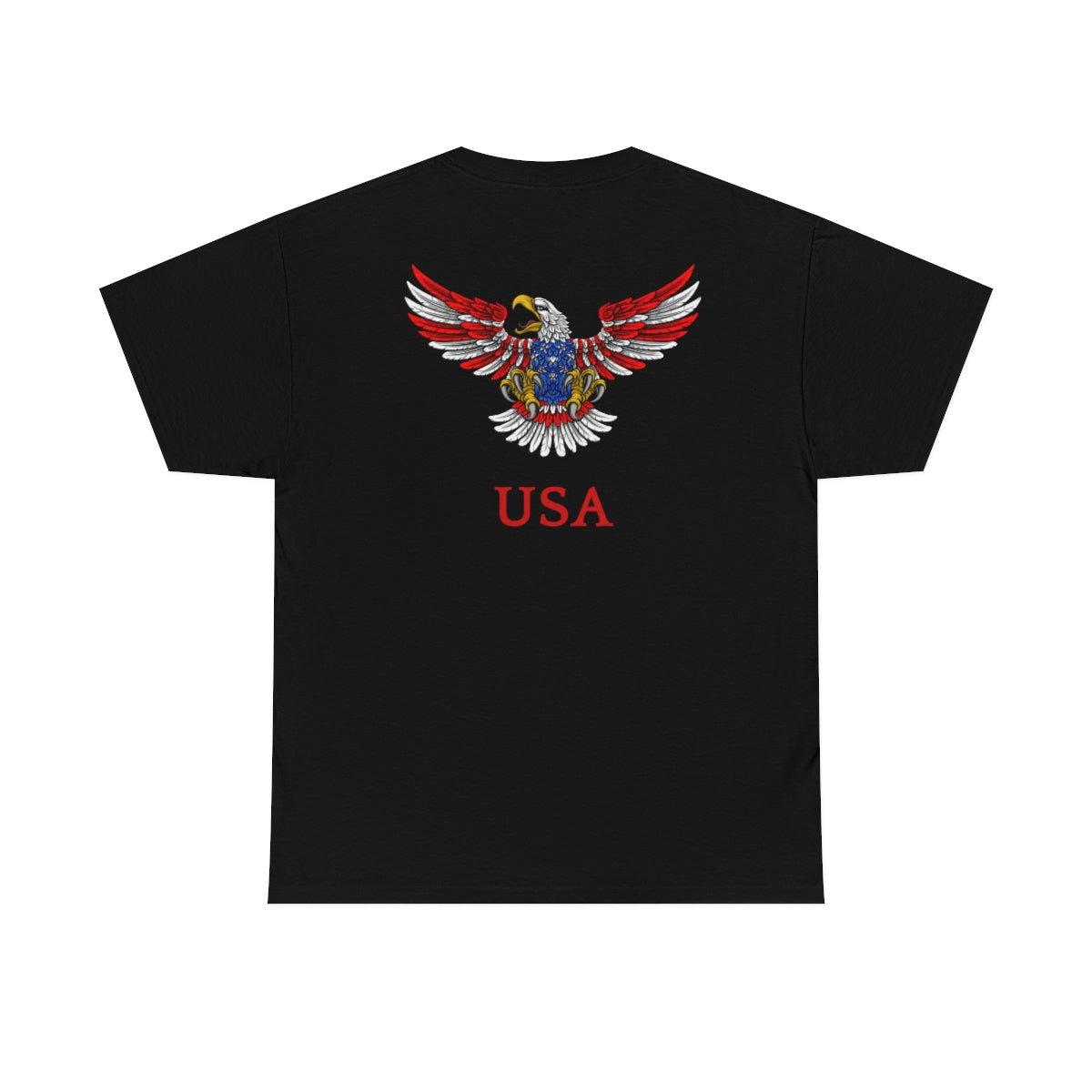 "Bald Eagle USA" Unisex Heavy Cotton Tee