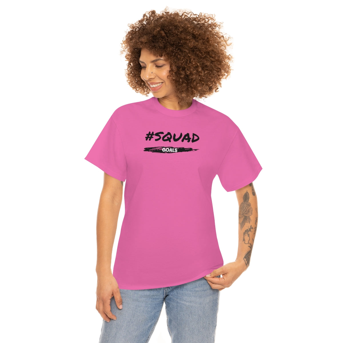 "Squad Goals" Unisex Heavy Cotton Tee