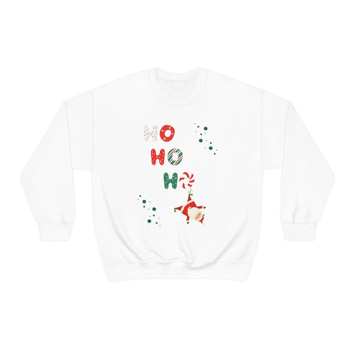 "Ho Ho Ho" Unisex Heavy Blend™ Crewneck Sweatshirt