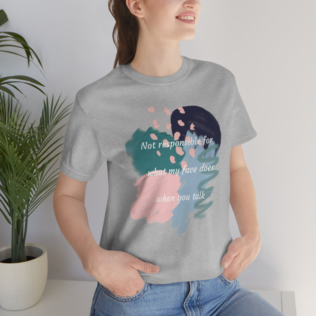"Not Responsible" Unisex Jersey Short Sleeve Tee