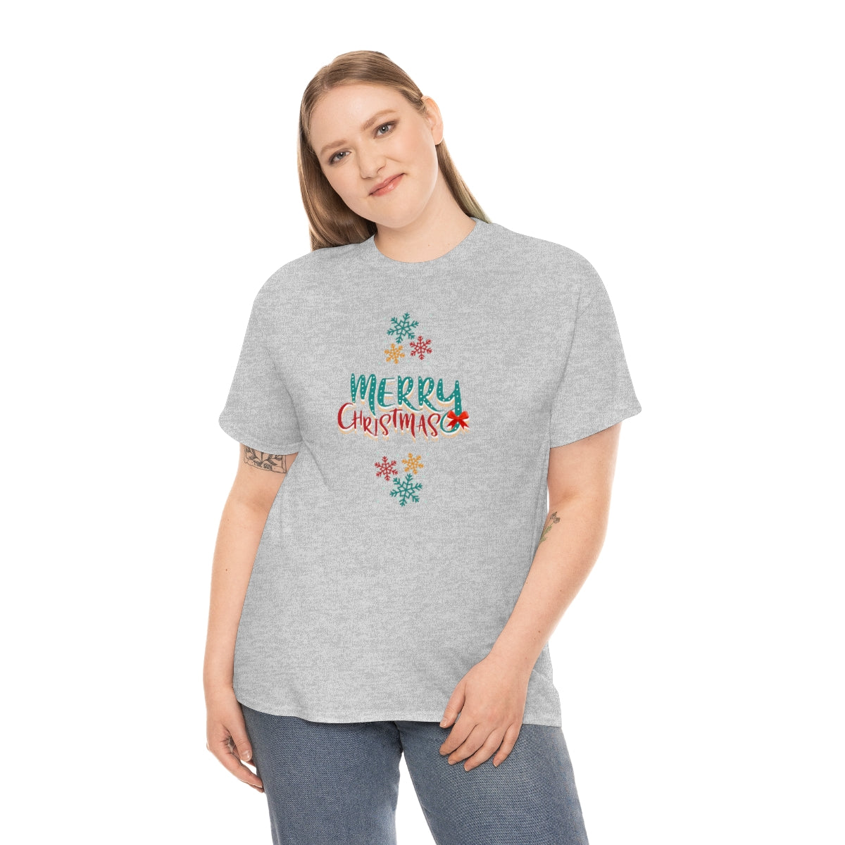 "Merry Christmas" Unisex Heavy Cotton Tee