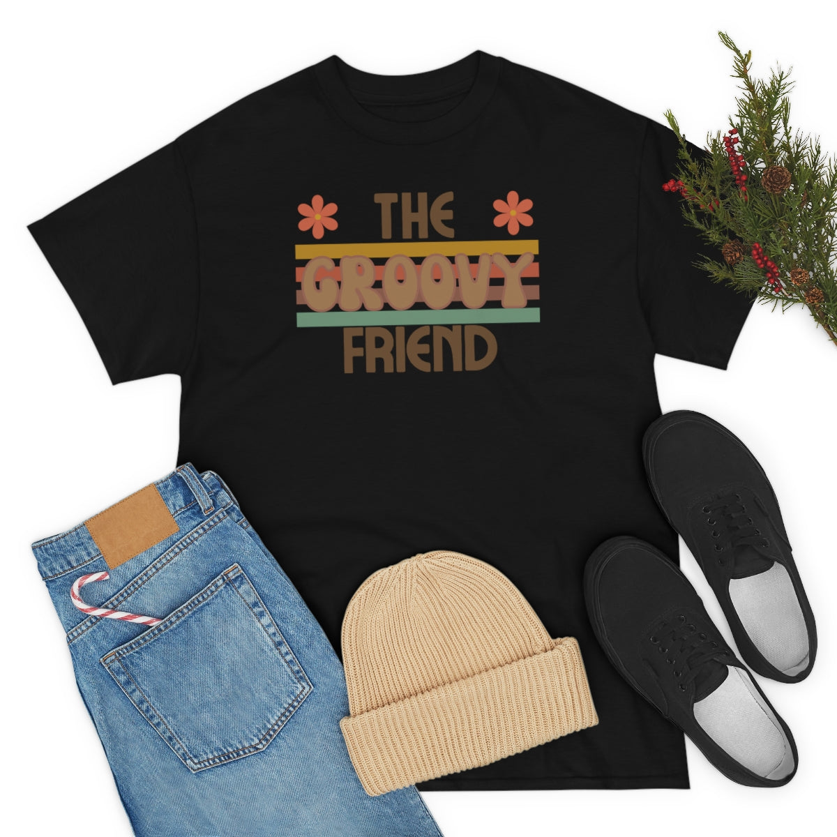 The Groovy Friend Unisex Heavy Cotton Tee