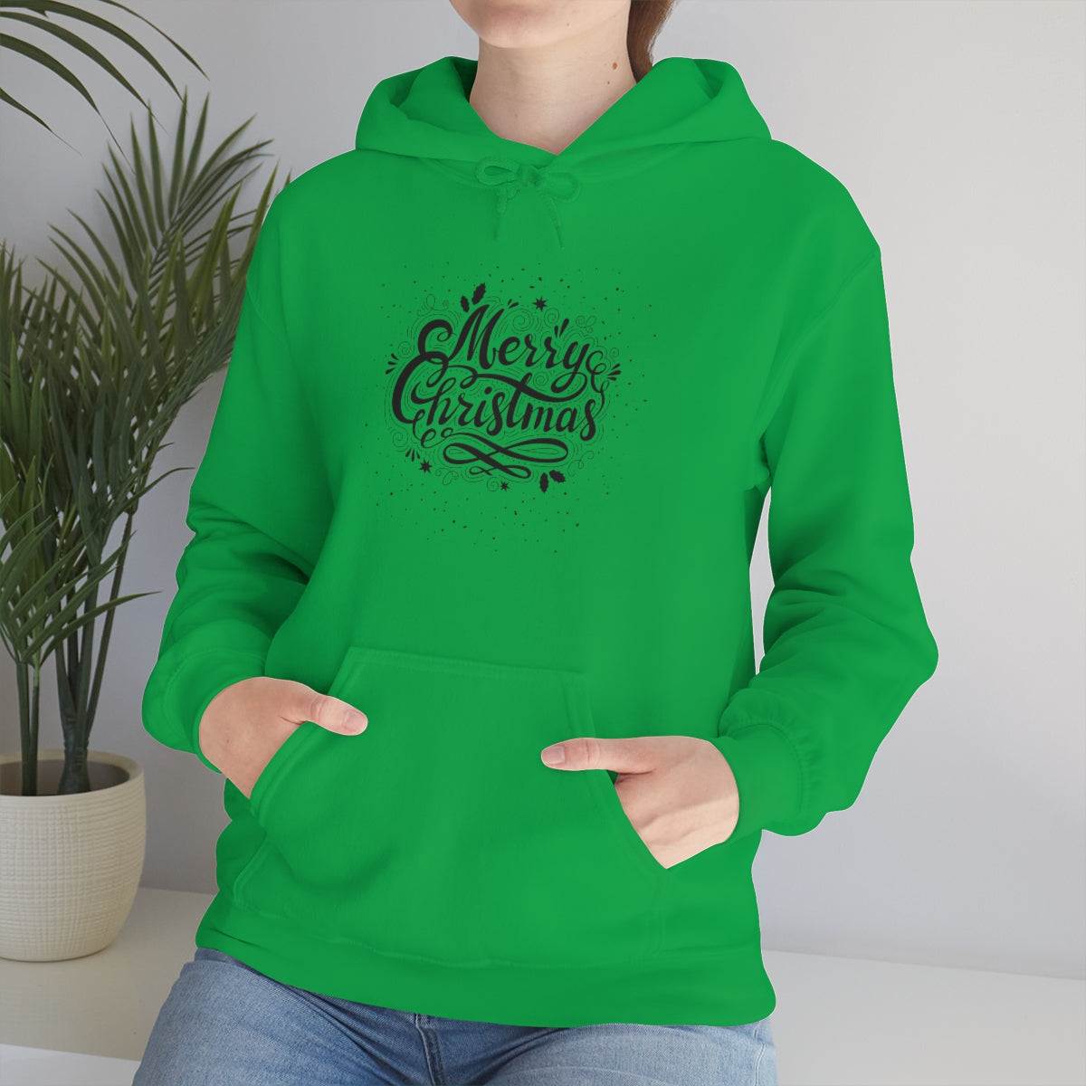"Merry Christmas" Unisex Heavy Blend™ Hooded Sweatshirt