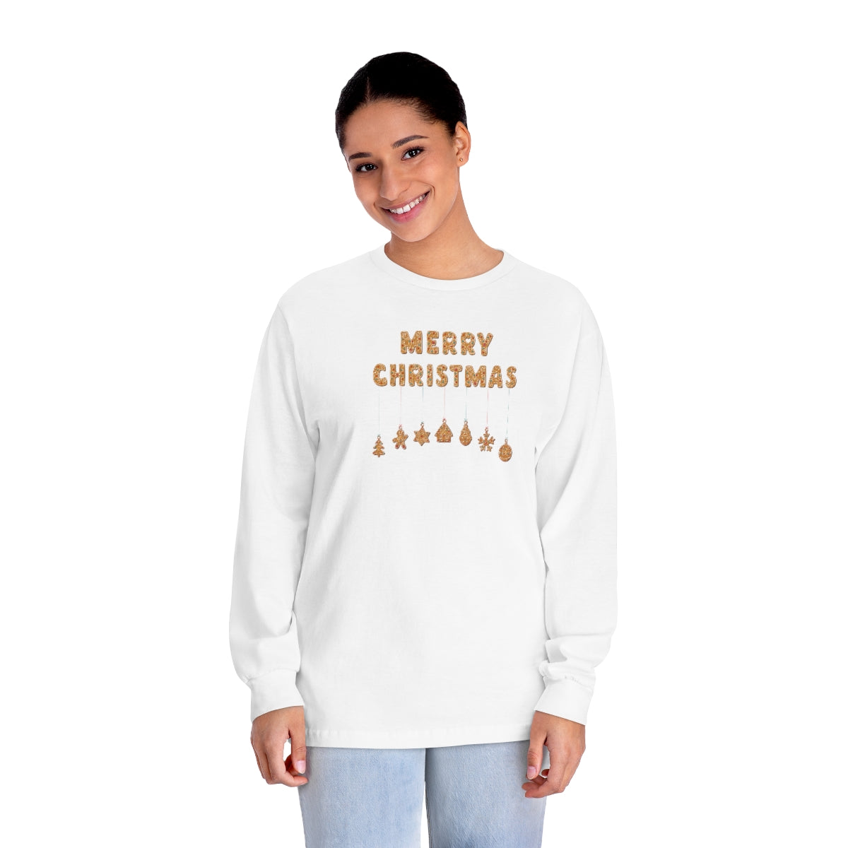 "Merry Christmas" Unisex Classic Long Sleeve T-Shirt