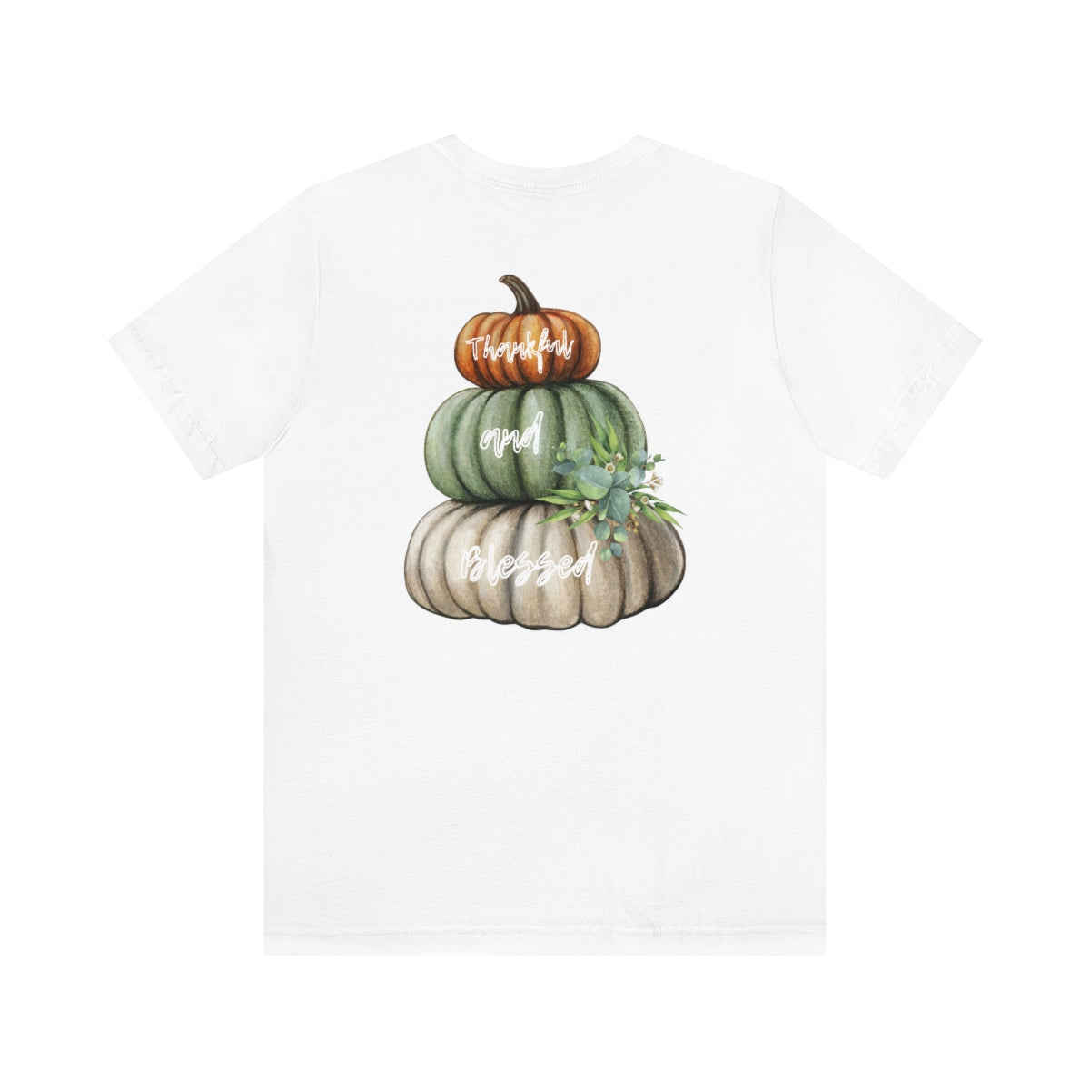 "Thankful And Blessed" Unisex Jersey Short Sleeve Tee