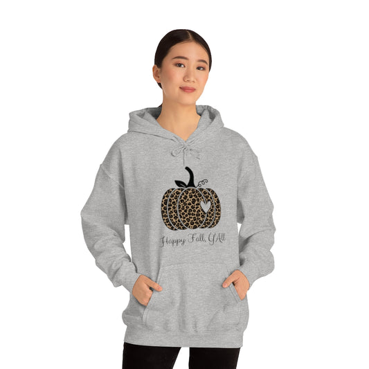 Happy Fall Y'all Unisex Heavy Blend™ Hooded Sweatshirt