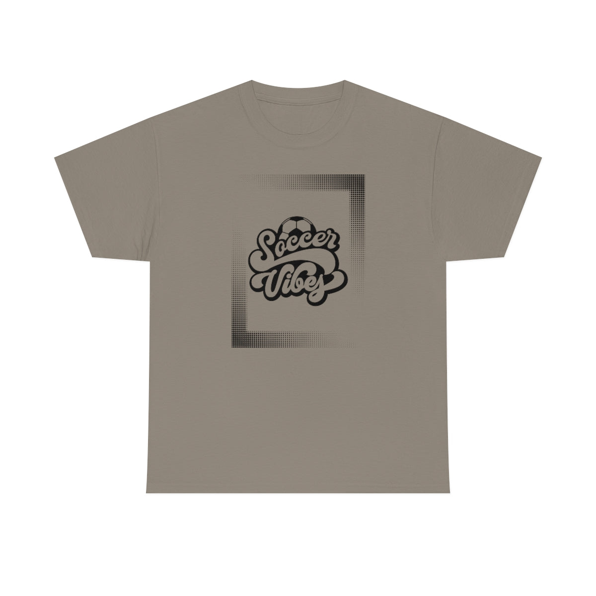 "Soccer Vibes" Unisex Heavy Cotton Tee