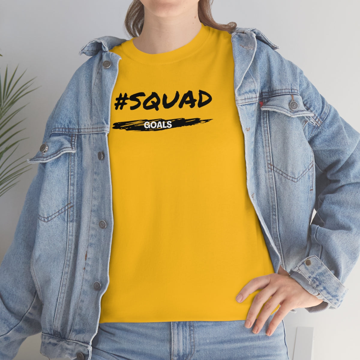 "Squad Goals" Unisex Heavy Cotton Tee