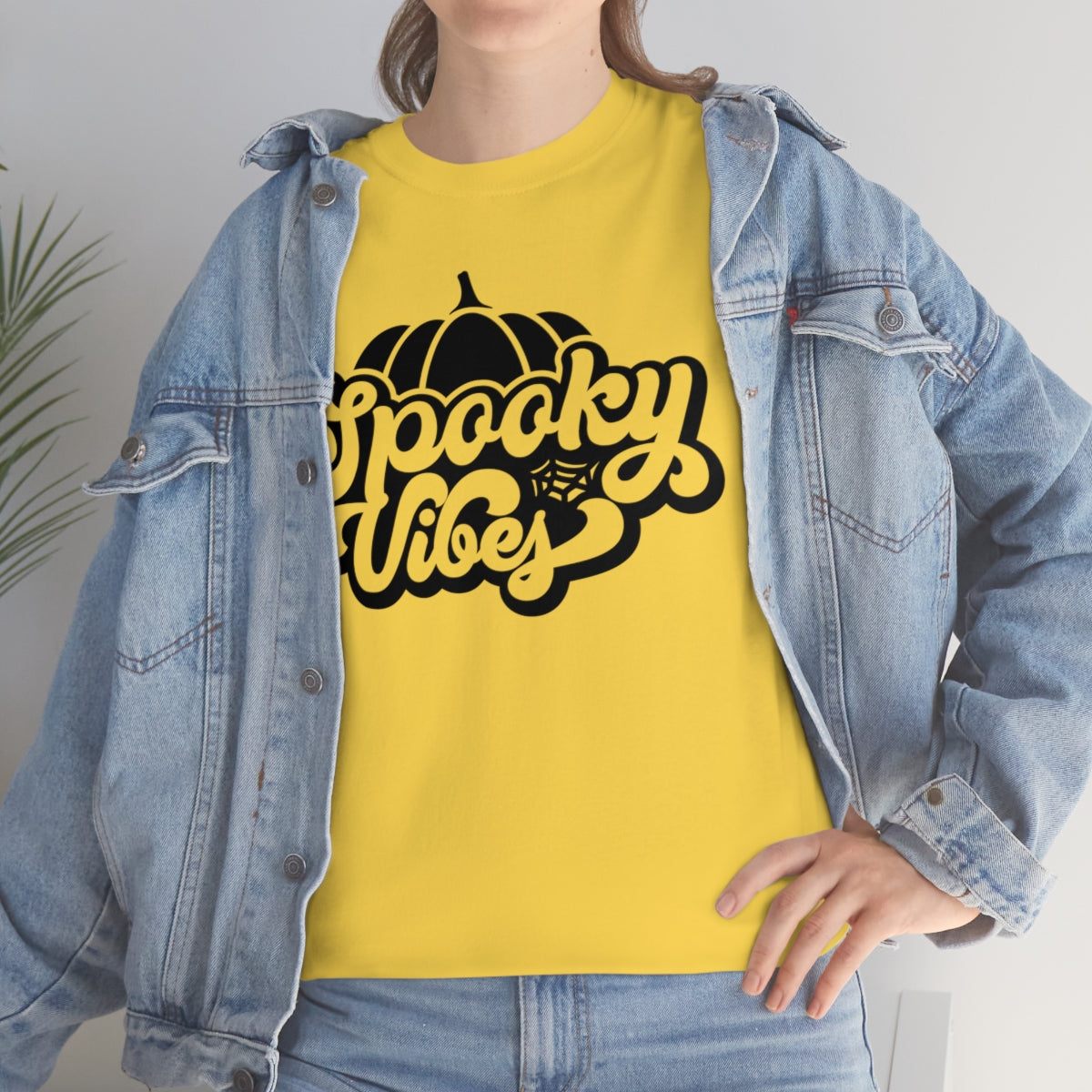 "Spooky Vibes" Unisex Heavy Cotton Tee