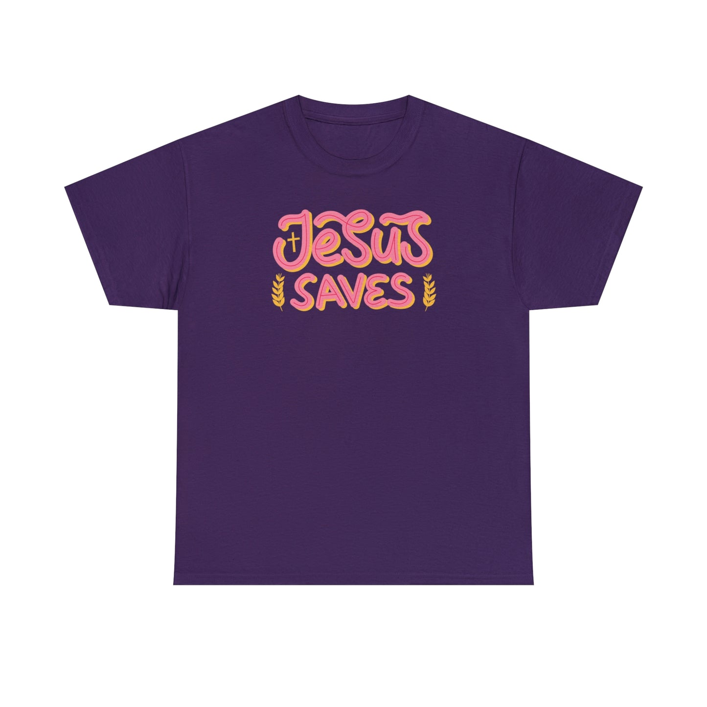 "Jesus Saves" Unisex Heavy Cotton Tee