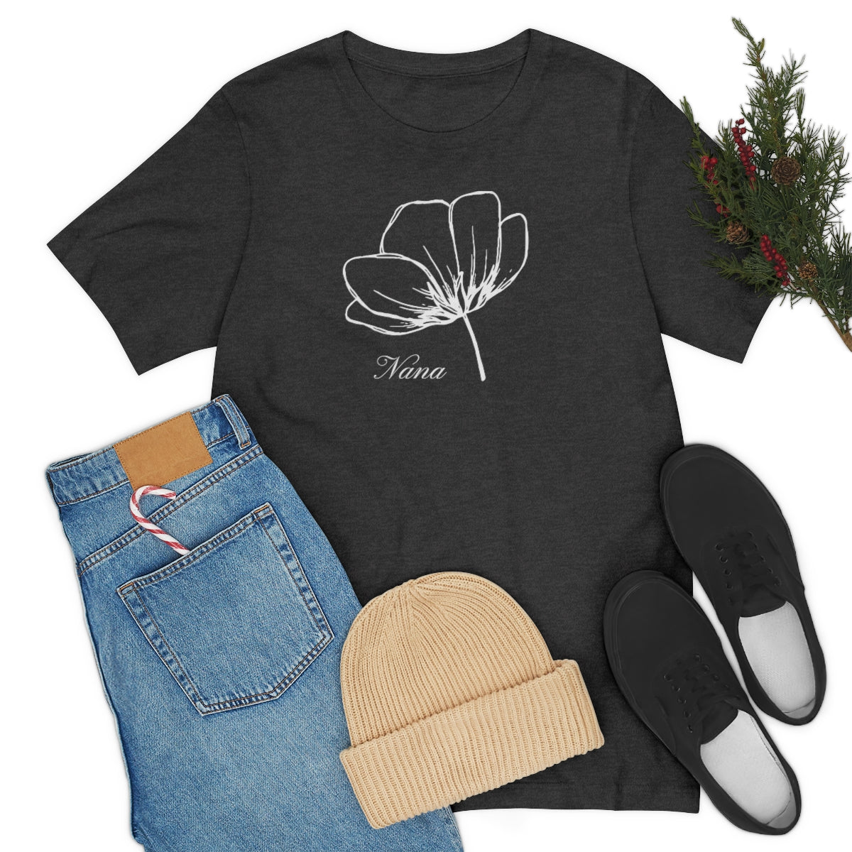 "Nana" Unisex Jersey Short Sleeve Tee