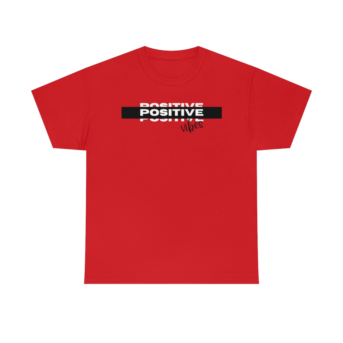 Positive Vibes Unisex Heavy Cotton Tee