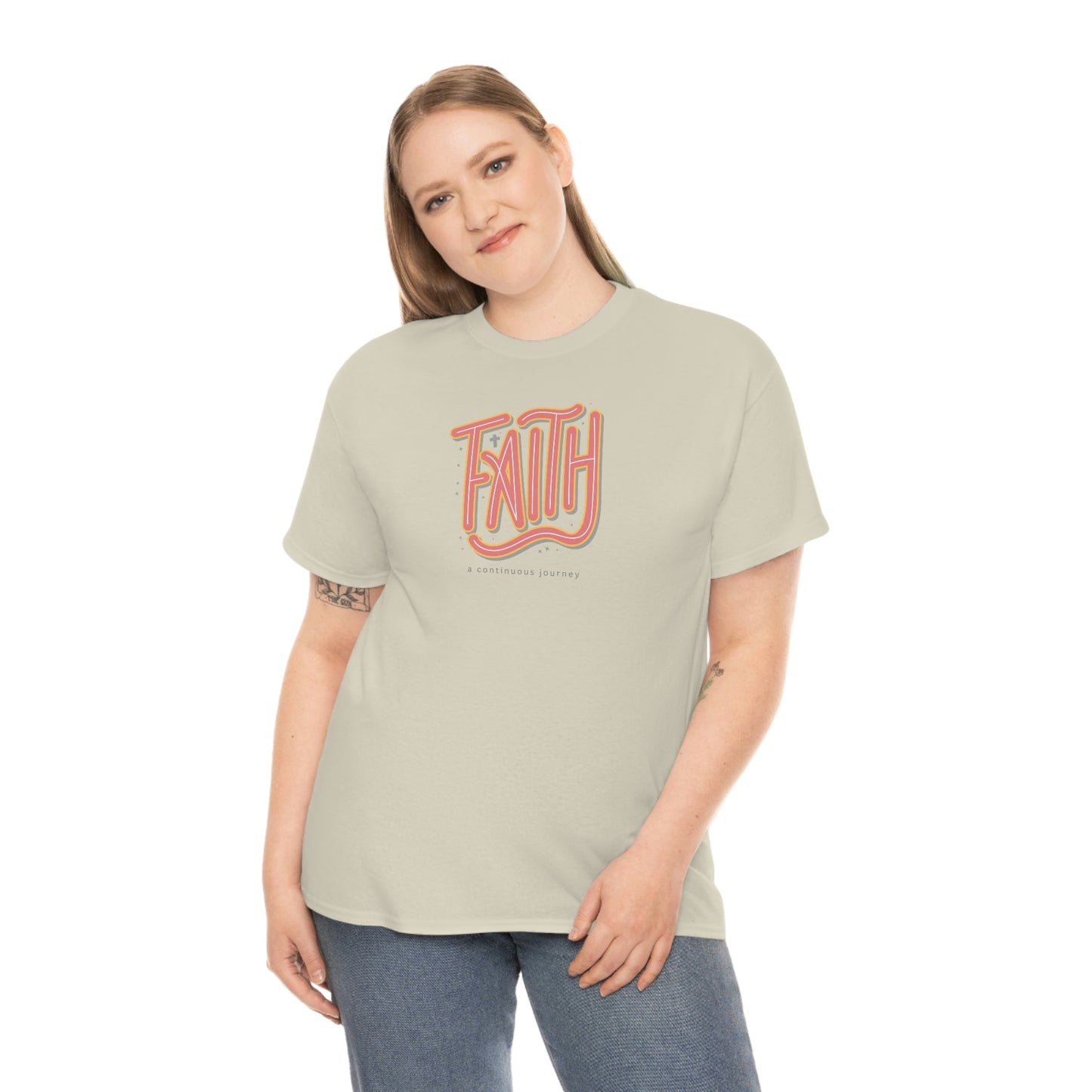 "Faith" Unisex Heavy Cotton Tee