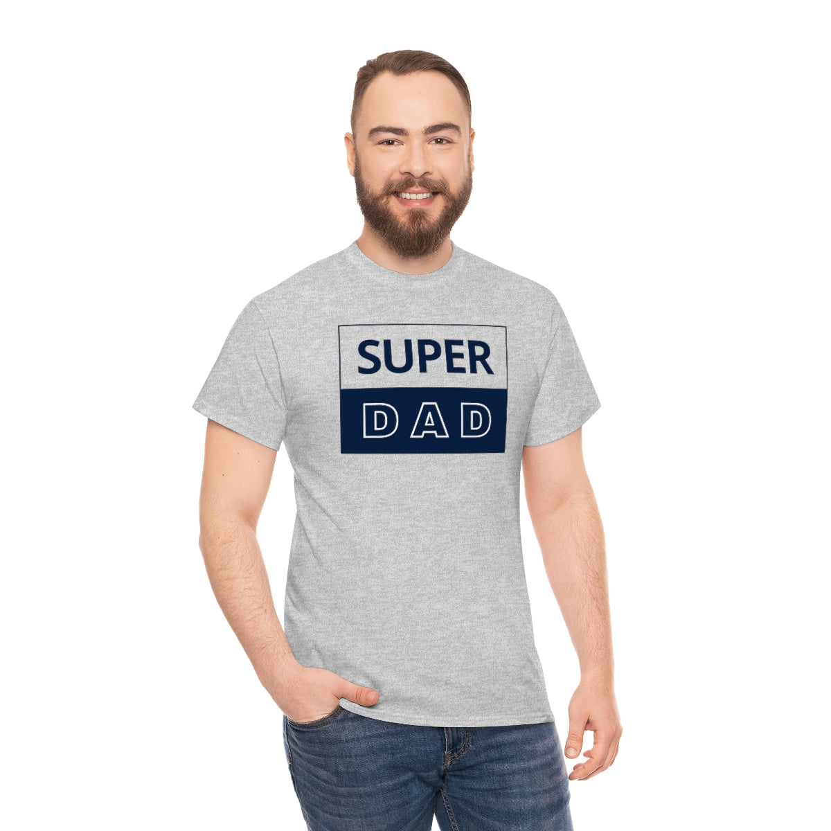 "Super Dad" Unisex Heavy Cotton Tee