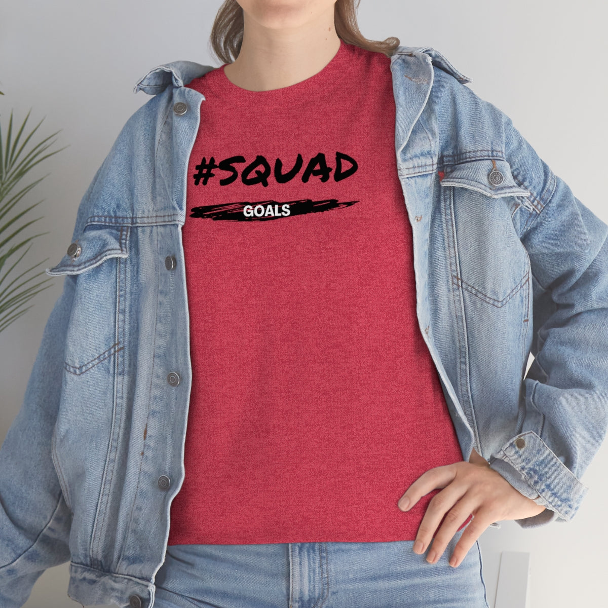 "Squad Goals" Unisex Heavy Cotton Tee