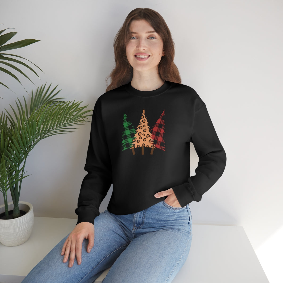 "Christmas Trees" Unisex Heavy Blend™ Crewneck Sweatshirt
